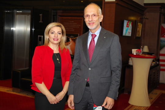 The honorary guest of the event was Bulgaria's Deputy Minister of Environment, Ms. Reneta Koleva.